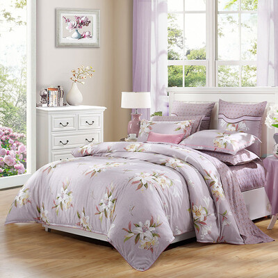 

Mercury Home Textiles Twill Twill Print Bed Четыре комплекта Постельные принадлежности для постельного белья Rhyme 1,5 м Bed