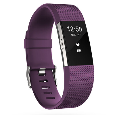 

Fitbit Charge 2 смарт сердца способа браслет монитор сердечного ритма в режиме реального времени автоматического сна записи Caller VO2max мера Фиолетовый Queen