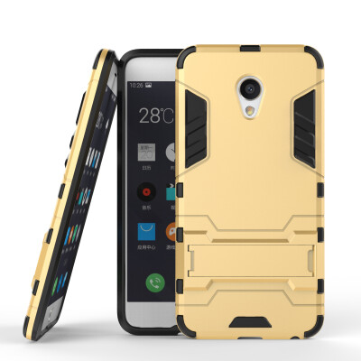 

MOONCASE Meizu MX6 Case Detachable 2 in 1 Hybrid Armor Case Dual-Layer Shockproof Case Cover with Built-in Kickstand for Meizu MX6