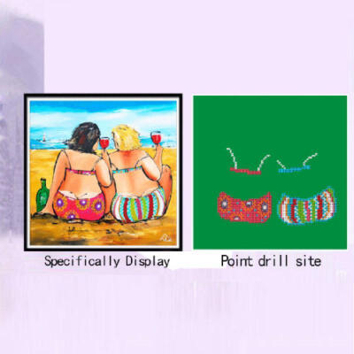 

Cartoon Women 5D Diamond Painting Embroidery DIY Cross Stitch Craft Home Decor