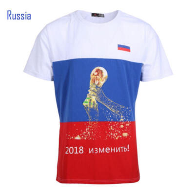 

2018 Russia World Cup Football Soccer Jersey Men Women Short Sleeve T-Shirts Tee