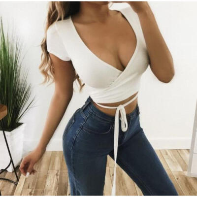 

Summer Fashion Women Loose Top Short Sleeve Blouse Ladies Casual Tops T-Shirt