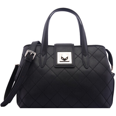 

Крокодил CROCODILE Модная решеточная сумочка Cowboy Ladies Shoulder Messenger Bag Большая женская сумка 12514102-01 Black