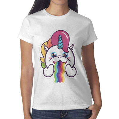 

Always Be Yourself Unicorn Women White Tshirt Cotton Interesting T-Shirts