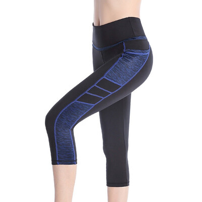 

Women s Workout Running High Waist Yoga Pants with Pockets Stretch Non See-though Fabric Leggings
