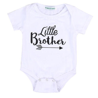 

Family Matching Toddler Kids Baby Boys Brother Romper Girls Sister T-shirt Tops
