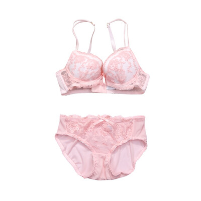 

Women Romantic Lace Bra Sets Underwear Set Push Up Bc Bra And Panty Set