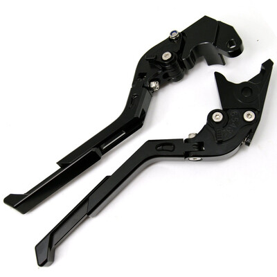 

CNC Adjustable Folding Extendable Motorcycle Brake Clutch Levers For Kawasaki Z300 2013-2017