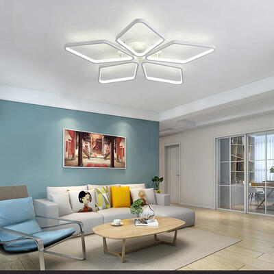 

Modern Nature White LED Acrylic Flush Mount Ceiling Light for Living Kids Bedrooms Dining Room