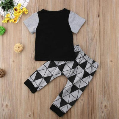 

Toddler Kids Baby Girls Outfit Clothes T-shirt TopsLong Pants Trousers 2PCS Set