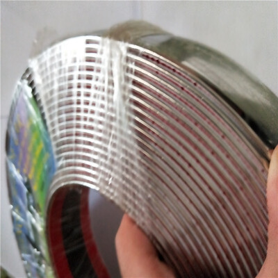 

50mm 5M Chrome SILVER Moulding Trim Strip Car Exterior Window Roof Door Tailgate Bumper Hood Trunk Edging Protecotor Guard Trim