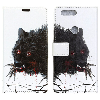 

MOONCASE Oppo Realme 2 Painted Leather Case - Hungry Wolf