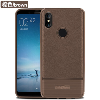 

Fivice XIAOMI Redmi note 5 case Luxury silicone anti-fall lychee phone case