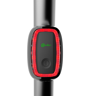 

Good Quality X6 Bike Rechargeable Smart Rear Light Security Bicycle Light