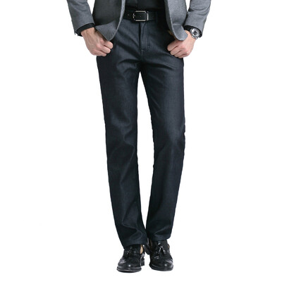 

Pierre cardin (pierre cardin) 203383-0800 зима плюс кашемир сгущать мужской прямой теплый случайный случайный микро-эластичный ковбой брюки темно-серый 32 ярда