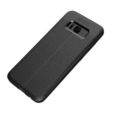 

Fivice Samsung Galaxy S8 plus case Luxury leather TPU silicone anti-fall soft shell phone case