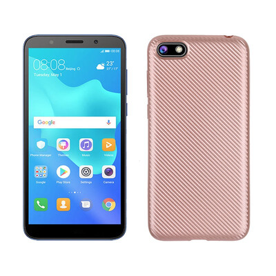 

Goowiiz Phone Case For Huawei Y5 2018Y5 Prime 2018Y6 2018Nova 2 Plus Luxury Ultra-thin Carbon Fiber Soft Silicone protection