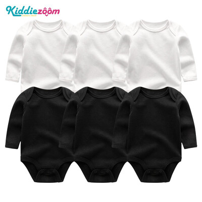 

6PCS Baby Girl Clothes Long Sleeve Bodysuits Newborn Baby Boy Clothes Cotton Babywear Girls Clothing Sets Bebe Unicorn Outwear