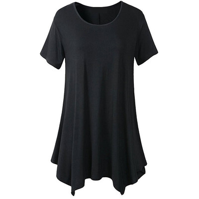 

Womens Swing Tunic Tops Loose Fit Comfy Flattering T Shirt