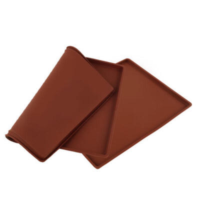 

New Silicone Pastry Bakeware Baking Tray Oven Rolling Kitchen Bakeware Mat Sheet