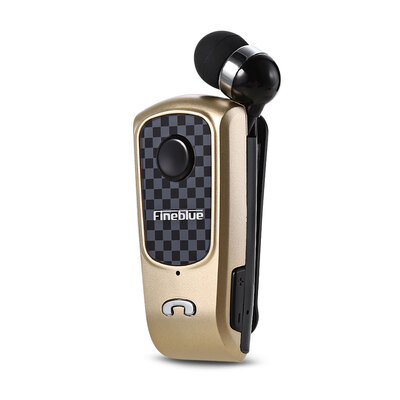 

Fineblue F PLUS Wireless Bluetooth Headphone Call Remind Vibration Clip-on Business Headset with Mic for Outdoor