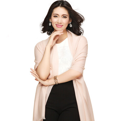 

STORY Of SHANGHAI camel pure color wool scarf autumn&winter ladies shawl warm collar