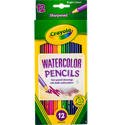 

Окрашенные детской музыкальной Crayola 12 цвет водорастворимые цветные карандаши 68-4302