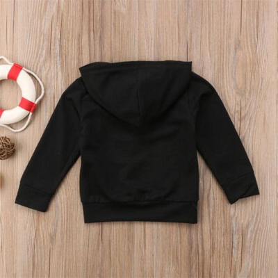 

Toddler Kids Girl Long Sleeve Hoodie Sweatshirt Pullover Tops Jumper Coat Jacket