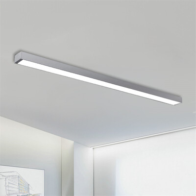 

Baycheer HL488719 60CM Long LED Ceiling Light Office LightSilver