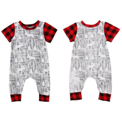 

US Newborn Infant Baby Boys Girls Romper Cotton Jumpsuit Bodysuit Clothes Outfit
