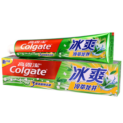 

Гао Lujie (Colgate) Icy зубная паста 180г (Лунцзин известь) (старая и новая упаковка случайная поставка)