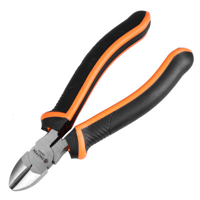

Extension (Tactix) 200005 Diagonal Clamp 6 inch Diagonal Pliers Partial Muffler Clamp Cutter Cut Wire Cutter Hardware Tools Pliers