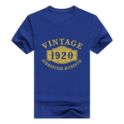 

1920 Authentic 98 Years Old 98th B-Day Birthday Gift Mens T-Shirt