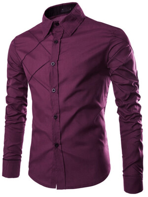 

New Plaid Button Mens Shirt