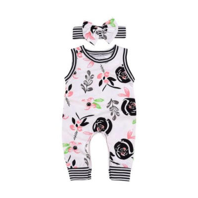 

Summer Newborn Baby Girl Boy Romper Bodysuit Jumpsuit Outfits Sunsuit Clothes