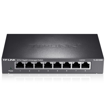 

TP-LINK TL-SG1008D 8-портовый гигабитный коммутатор