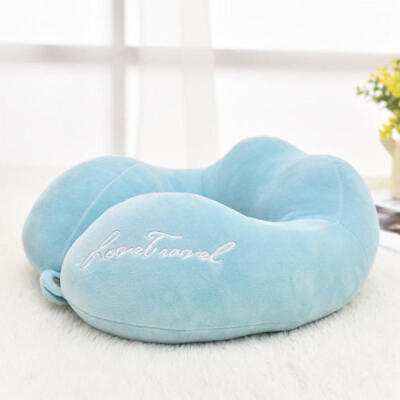 

Travel Neck Pillow Memory Foam Soft Large U Shaped Car Head Rest Support6 Colors