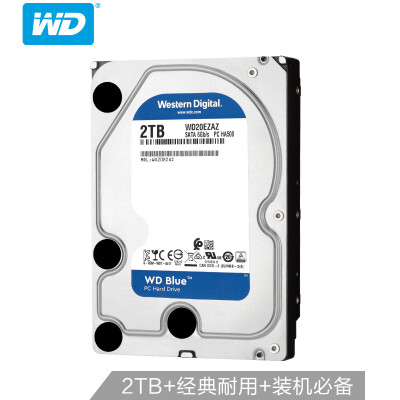 

Western Digital WD Blue Disk 2TB SATA6Gbs 256MB Desktop Mechanical Hard Disk WD20EZAZ