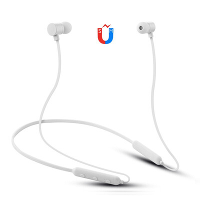

NeillieN headset80mA metal magnetic absorption moving Bluetooth headset Wireless headsetRear-mounted sports headphones