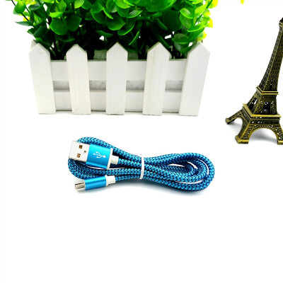 

Micro Nylon Braided Usb Data Cable Colorful Nice Packaged Outdoor Phone Charging Cord for Xiaomi for Samsung