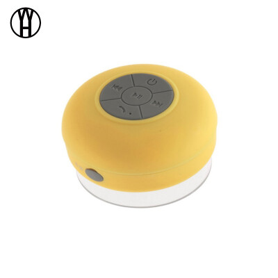 

WH BTS-06 Waterproof wireless receiver Hands-free Music Player For Showers Bluetooth speaker For iPhone xiaomi Oppo&tablet