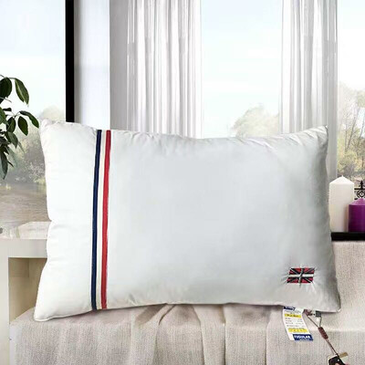 

Fuguilan short pillow British style three-dimensional fashion vacuum pillow Two packs4109