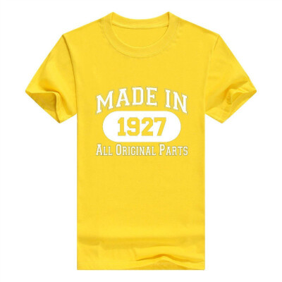 

90th Birthday Gifts Made 1927 All Original Parts T-Shirt