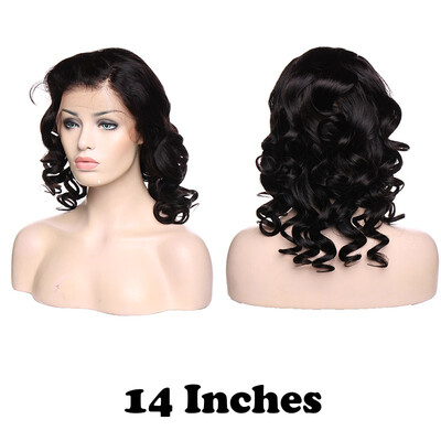 

Lace Front Human Hair Wigs Water Wave Virgin Human Hair Wigs With Hair Wigs For Women With Baby Hair