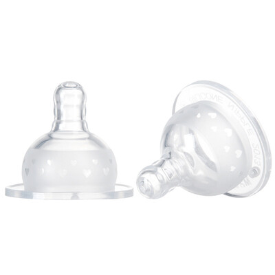 

Mei Tai Zi Matyz Newborn Infant Silicone Milk Bottle Nipple Dairy Milk Slimming Dip Nail 2 Pack MZ-0660 Newborn SS