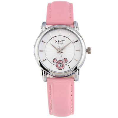 

Disney (Disney) watch calendar belt pink female watch set diamond students watch ladies watch 51024P