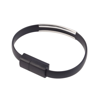 

Soft Wristband Micro USB 2.0 Cable Bracelet Data Charging Line For Android