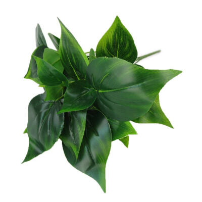 

UpperX Artificial Green Leaf Plants Home Office Wedding Garden Decoration