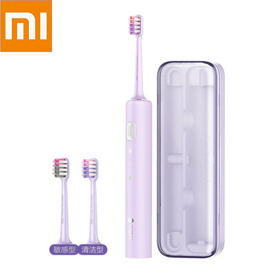 

NEW XIAOMI DRBEI Waterproof Electric Purple-Golden Toothbrush Rechargeable Sonic Toothbrush Upgraded Ultrasonic Toothbrush