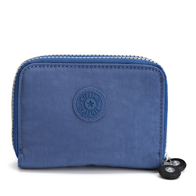 

Kipling Kay Pu Lin Женская сумка Double Zipped Short Wallet K16057 Jazz Blue